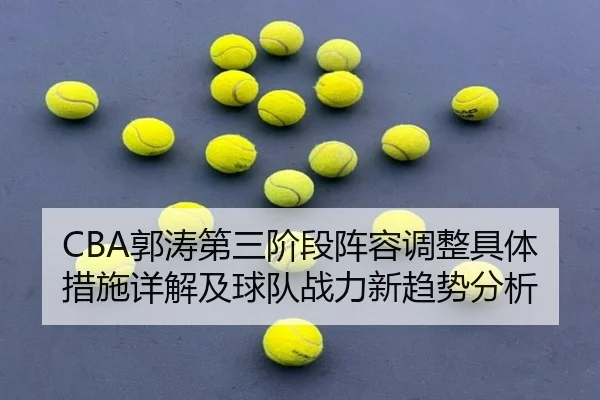 CBA郭涛第三阶段阵容调整具体措施详解及球队战力新趋势分析